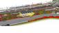 Preview: GP5-0110 C-Gleisplan Weichenfels 500x320 (L-Form)