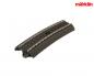 Preview: Märklin 24294 Schaltgleis gebogen R2, 15°