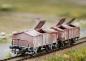 Preview: Märklin 46018 Klappdeckelwagen-Set SNCB