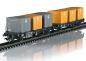 Preview: Märklin 46661 Rungenwagen-Paar Laabs