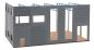 Preview: Faller 130892 Industriehalle im Bau, Systembau