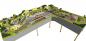Preview: GP4-0110 C-Gleisplan Oberried 400x300x125 (L-Form)