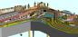 Preview: GP4-0090 C-Gleisplan Rothenburgsort 330x400x300