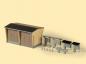 Preview: Auhagen 11427 Trafostation mit Zubehör  H0