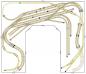 Preview: GP4-0100 C-Gleisplan Bad Homberg 300x350x300