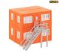 Preview: Faller 130135 4 Baucontainer, orange