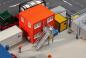 Preview: Faller 130135 4 Baucontainer, orange