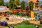 Preview: Faller 130597 H0 Pferdestall mit 4 Pferden