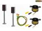 Preview: Faller 161656 2 LED-Ampeln mit Stopp-Stellen