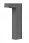 Preview: Faller 180136 LED-Wegleuchte, anthrazit, ww