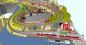 Preview: GP4-0020 C-Gleisplan Feldafing 375x340x245