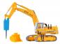 Preview: Kibri 11271 H0 LIEBHERR974 m.Schutzkäfig
