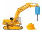 Preview: Kibri 11271 H0 LIEBHERR974 m.Schutzkäfig