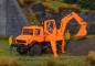 Preview: Kibri 18480 H0 UNIMOG mit Aufbaubagger
