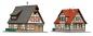 Preview: Kibri 36406 Z Fachwerkhaeuser, 2 Stueck