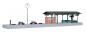 Preview: Kibri 37754 N Bahnsteig mit LED-Bel.