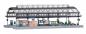 Preview: Kibri 37758 N Bahnsteighalle grau