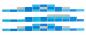 Preview: Kibri 38623 H0 Schallschutzwand, blau