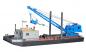 Preview: Kibri 39156 H0 Arbeitsponton mit MENCK Ba