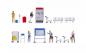 Preview: Noch 16268 Figuren-Set “Bahnsteig” H0