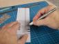 Preview: Noch 56605 H0 3D-Kartonplatte “Ziegel” gelb-bunt
