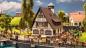 Preview: Noch 66401 H0 Wirtshaus mit Biergarten (LaserCut)