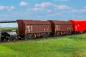 Preview: PIKO 58294 2er Set Teleskophaubenwagen DB IV