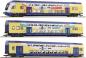 Preview: Roco 6220105 3er Set Dosto Metronom AC (LED)