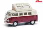 Preview: Schuco 450377900 VW T1b Camper rot/beige 1:43