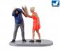 Preview: Viessmann 1512 H0 Frau mit Nudelholz, bew.