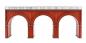 Preview: Vollmer 42513 H0 Backstein-Viadukt
