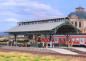 Preview: Vollmer 43545 H0 Bahnsteighalle mit LED