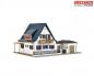 Preview: Vollmer 43718 H0 Wohnhaus mit Garage