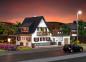 Preview: Vollmer 43718 H0 Wohnhaus mit Garage