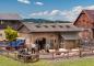 Preview: Vollmer 43740 H0 Schweinestall mit Schweine