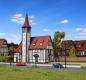 Preview: Vollmer 43768 H0 Fachwerkkirche Altbach