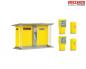 Preview: Vollmer 43777 H0 DHL-Packstation + Briefk.