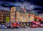 Preview: Vollmer 43785 H0 Brennendes FA mit Rauchgen.