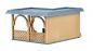 Preview: Vollmer 45127 H0 Carport, einständig