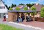 Preview: Vollmer 45127 H0 Carport, einständig