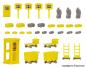 Preview: Vollmer 45131 H0 Deko-Set Post