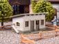 Preview: Vollmer 47709 N Stall mit Zaun