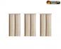 Preview: Woodland WC1260 HO Timber Retaining Wall (x3)