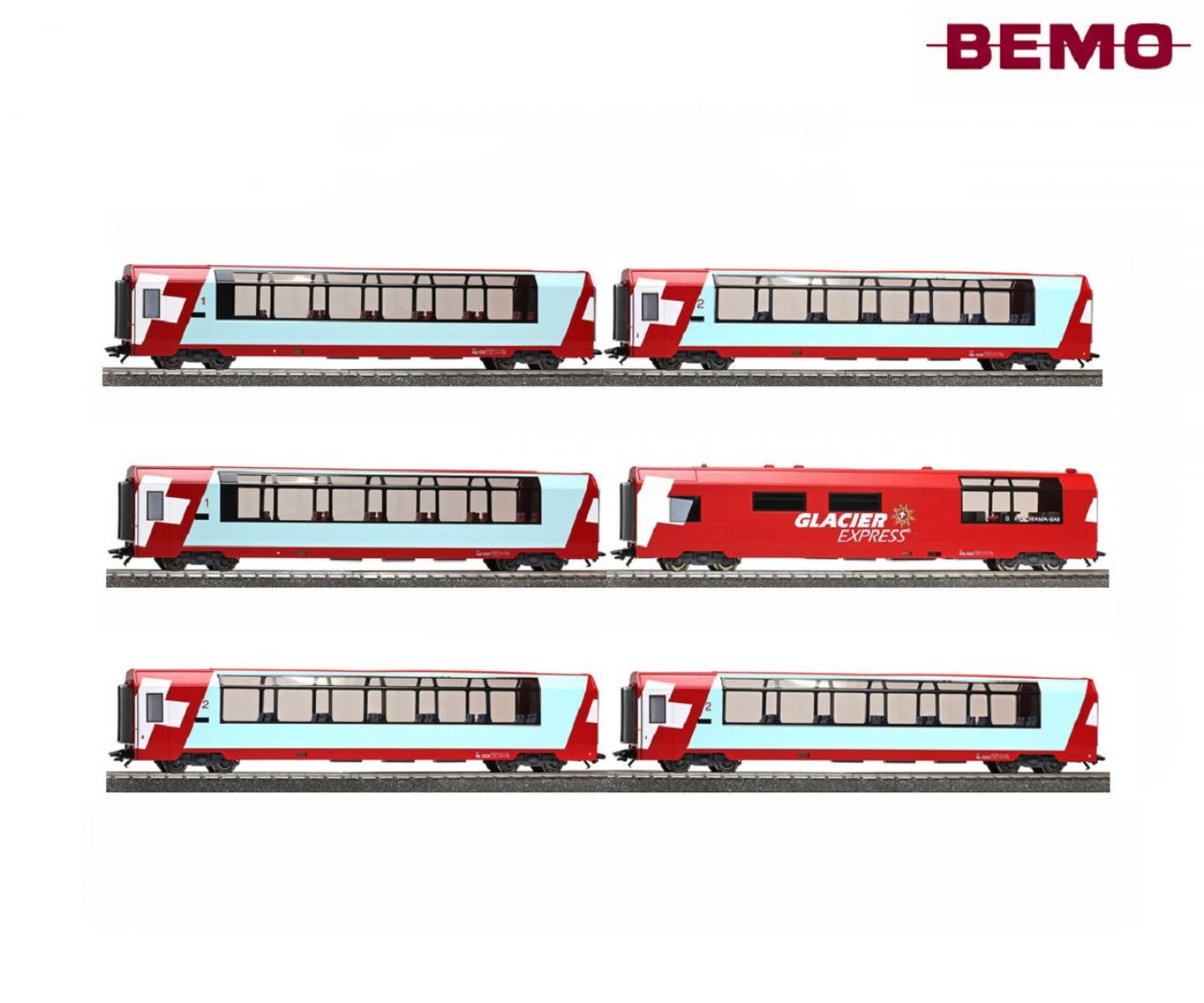 Bemo 3589126 Panoramawagen 2. Kl. RhB Bp 2536 (AC)