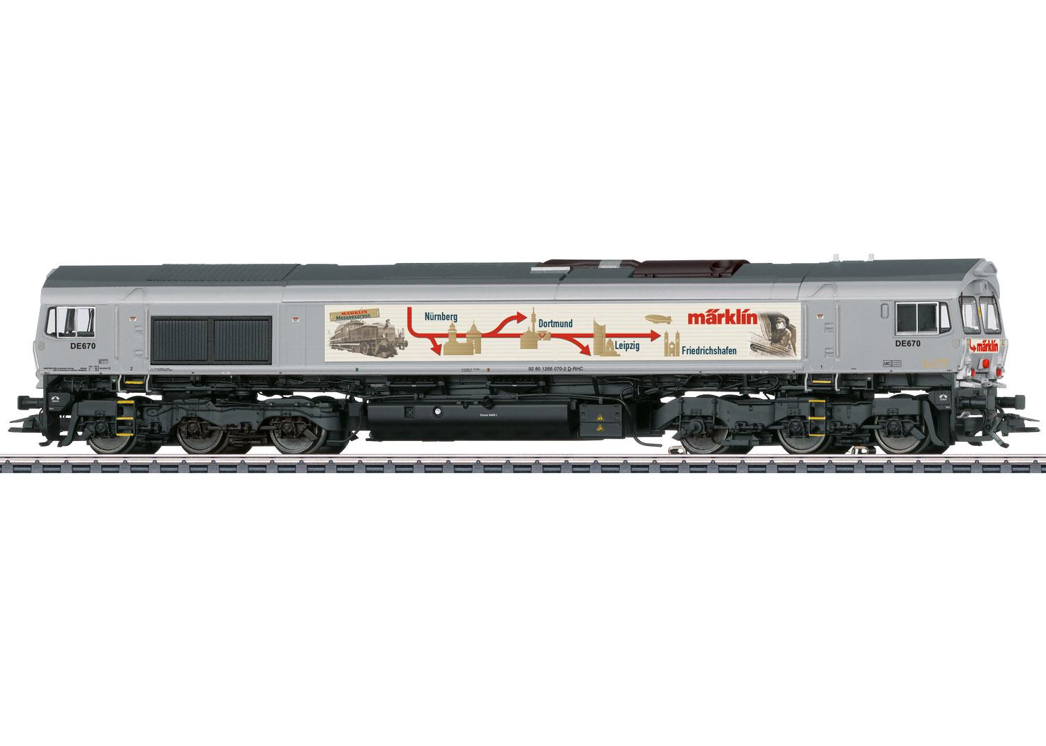 Märklin 39071 Diesellok Class66 "Messe"