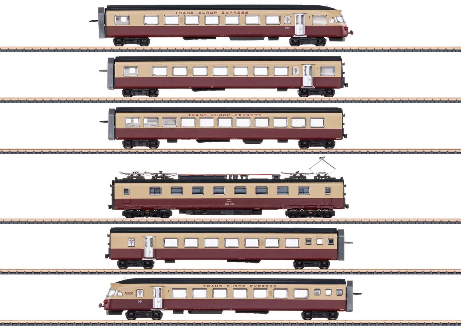 Märklin Z 88730 TEE Elektro-Triebzug Rae SBB