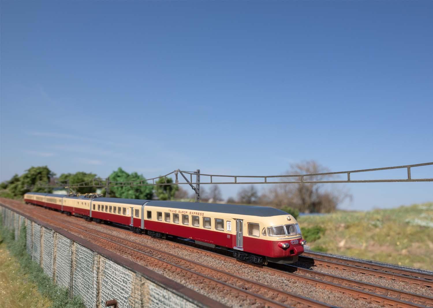 Märklin Z 88730 TEE Elektro-Triebzug Rae SBB