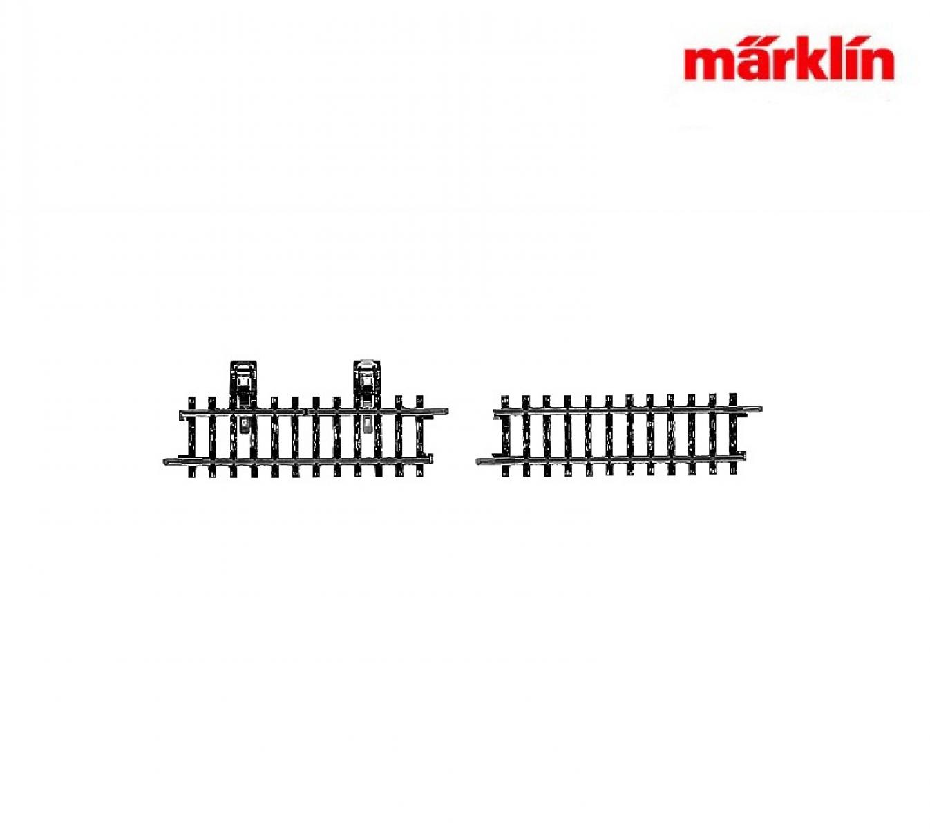 Märklin 2295 Kontaktgleis-Satz 180 mm