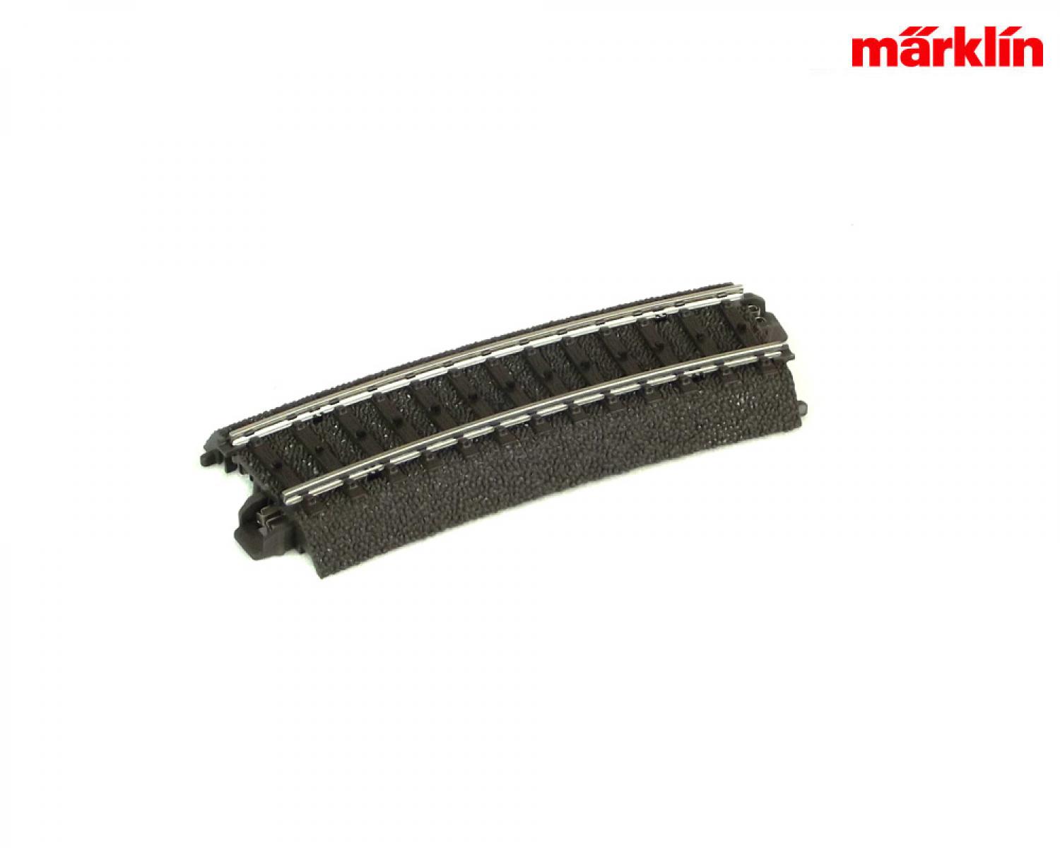 Märklin 24115 C-Gleis gebogen R1, 15°