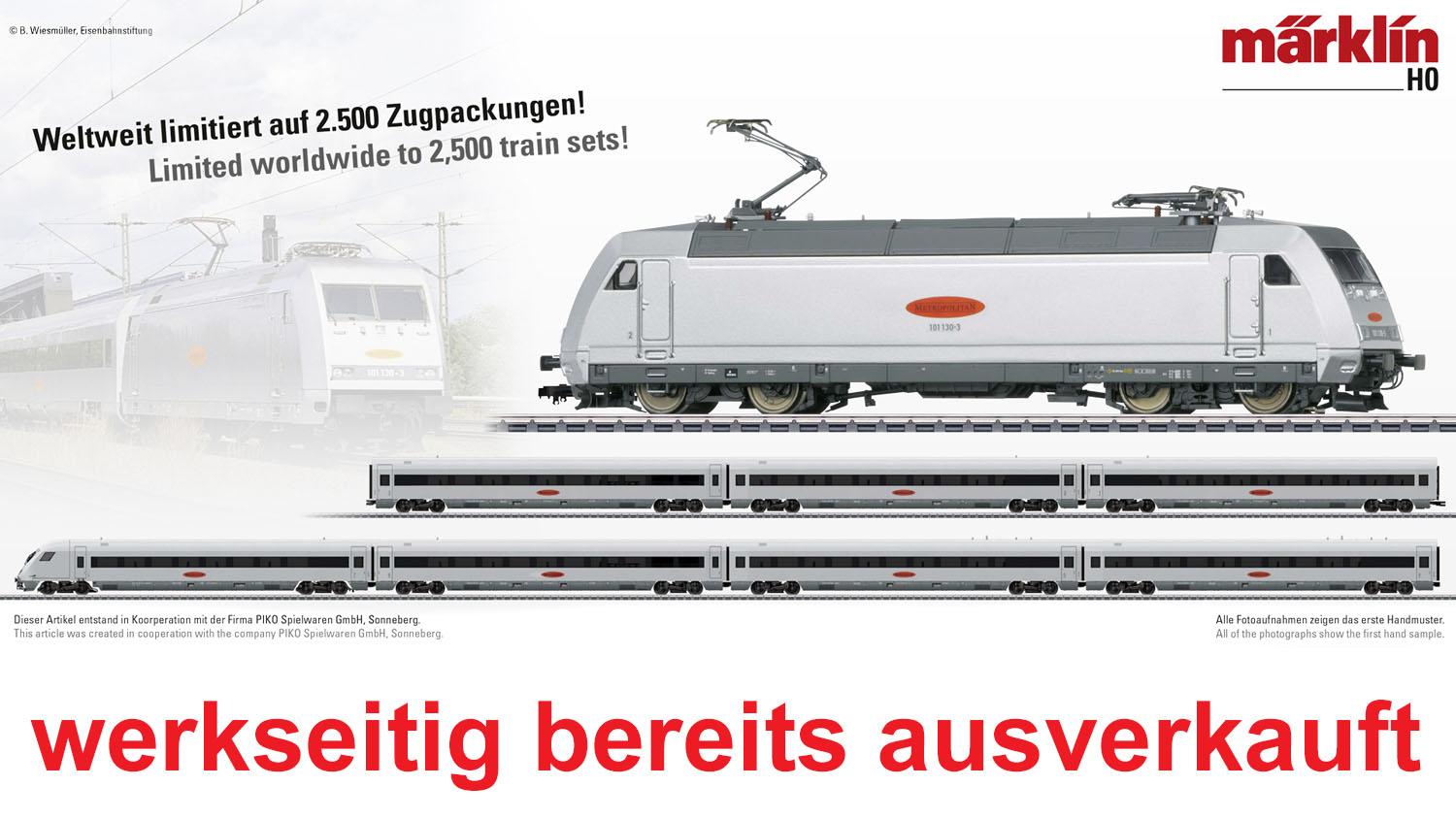 Märklin 26931 Metropolitan Express Train (MET)